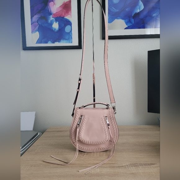 Rebecca Minkoff Leather Saddle Crossbody - Picture 3 of 7